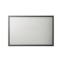 Bi-Office Black Shadow Whiteboard Magnetic 90 (W) x 60 (H) cm