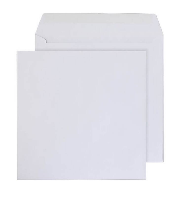 Blake Purely Everyday Envelopes CD 165 (W) x 165 (H) mm Gummed White 100 gsm Pack of 500