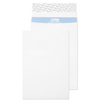 PREMIUM Tear Resistant Gusset Envelopes C4 Peel & Seal 324 x 229 x 25 mm Plain 125 gsm White Pack of 20