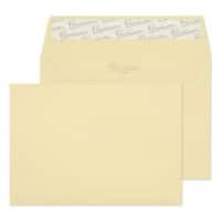 PREMIUM Business Envelopes C6 162 (W) x 114 (H) mm Adhesive Strip Cream 120 gsm Pack of 50