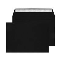 Creative Senses Coloured Envelope C5 229 (W) x 162 (H) mm Adhesive Strip Black 140 gsm Pack of 125