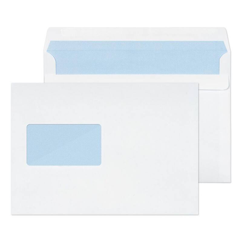 Blake Purely Everyday Envelopes Window Non standard 229 (W) x 162 (H) mm White 90 gsm Pack of 500