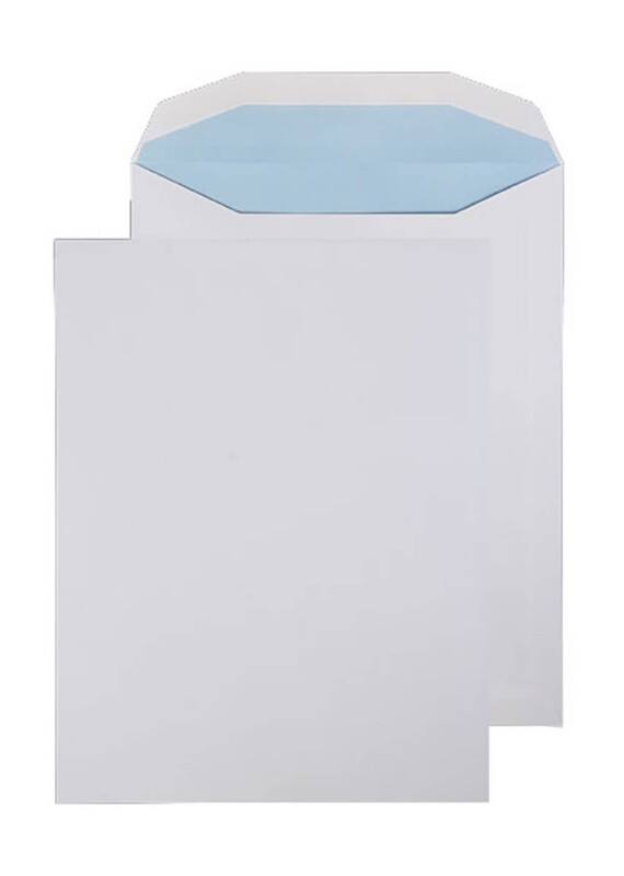 Purely Mailing Bag Gummed 310 x 238 mm Plain 100 gsm White Pack of 250