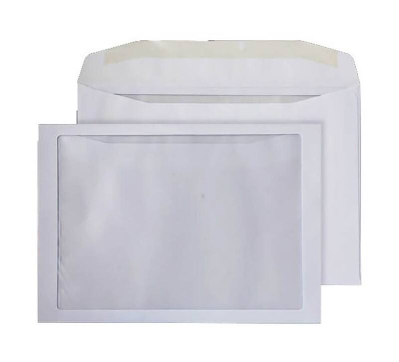 Blake Everyday Mailing Bag Window C4 324 (W) x 229 (H) mm White 100 gsm Pack of 250