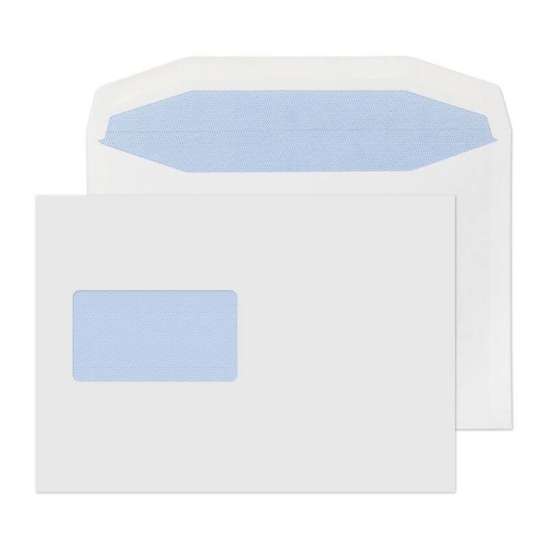 Blake Everyday Mailing Bag Window C5 229 (W) x 162 (H) mm White 90 gsm Pack of 500