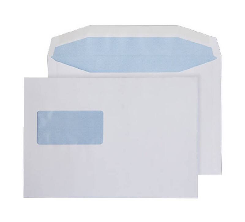 Blake Everyday Mailing Bag Window C5+ 235 (W) x 162 (H) mm White 90 gsm Pack of 500