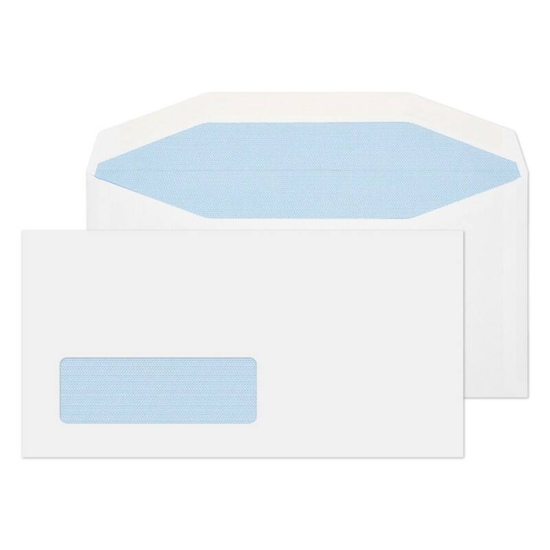 Blake Everyday Mailing Bag Window Non standard 235 (W) x 121 (H) mm White 90 gsm Pack of 1000