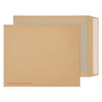 Purely Board Back Envelopes Peel & Seal 394 x 318 mm Plain 120 gsm Manilla Pack of 125