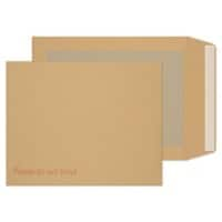 Purely Board Back Envelopes Peel & Seal 267 x 216 mm Plain 120 gsm Manilla Pack of 125