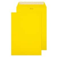 Creative Bright Coloured Envelopes C4 Peel & Seal 324 x 229 mm Plain 120 gsm Banana Yellow Pack of 250