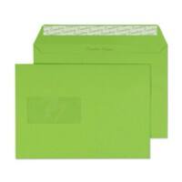 Creative Peel & Seal C5 Coloured Envelope Green 229 (W) x 162 (H) mm Window 120 gsm Pack of 500