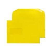 Creative Peel & Seal C5+ Mailing Bag Yellow 235 (W) x 162 (H) mm Window 120 gsm Pack of 500