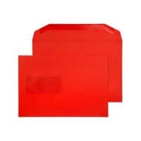 Creative Peel & Seal C5+ Mailing Bag Red 235 (W) x 162 (H) mm Window 120 gsm Pack of 500