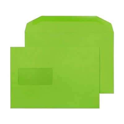 Creative Peel & Seal C5+ Mailing Bag Green 235 (W) x 162 (H) mm Window 120 gsm Pack of 500