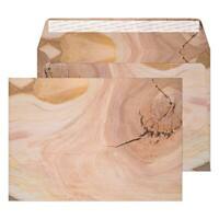 Creative Senses Natural Finish Coloured Envelopes C5 Peel & Seal 162 x 229 mm Plain 135 gsm Natural English Oak Pack of 20