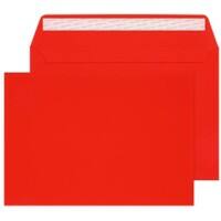 Creative Senses Coloured Envelope C5 229 (W) x 162 (H) mm Adhesive Strip Red 140 gsm Pack of 20