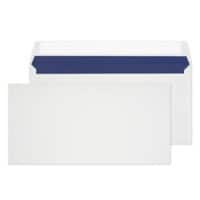 Purely Environmental DL Envelopes Peel & Seal 110 x 220 mm Plain 110 gsm White Pack of 500