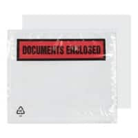 Purely Packaging Document Enclosed Envelopes C7 123 (W) x 111 (H) mm Self-Adhesive Printed Pack of 1000