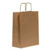 Purely Packaging Vita Twist Handle Paper Bag 280 (W) x 220 (H) x 100 (D) mm Brown Pack of 250