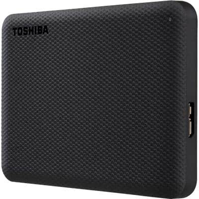 Toshiba 4 TB Hard Drive Portable External Canvio Advance USB 3.2 Gen 1 Black