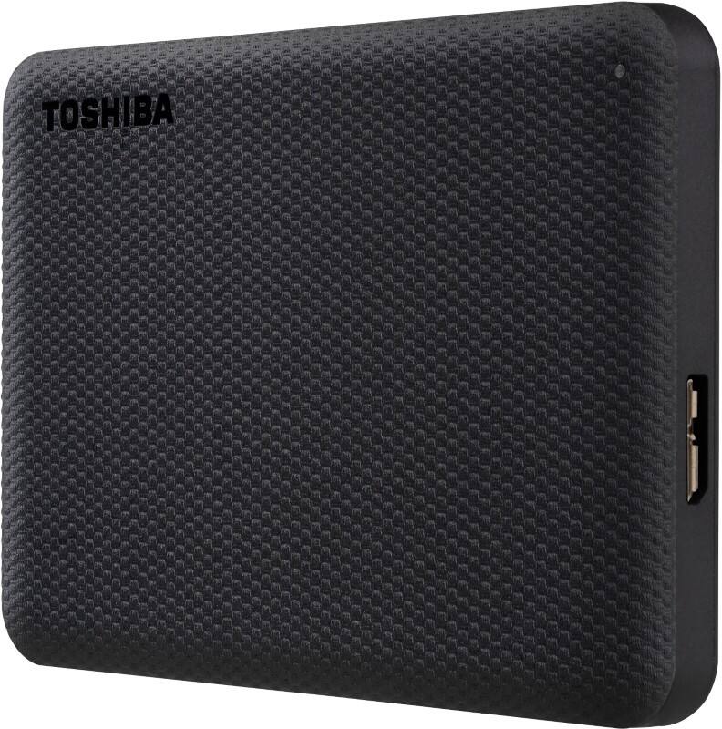 Toshiba 2 TB External HDD Canvio Advance USB-A 3.2 Black