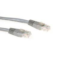 ACT Grey 10 M U/UTP Cat6 Patch Cable With RJ45 Connectors