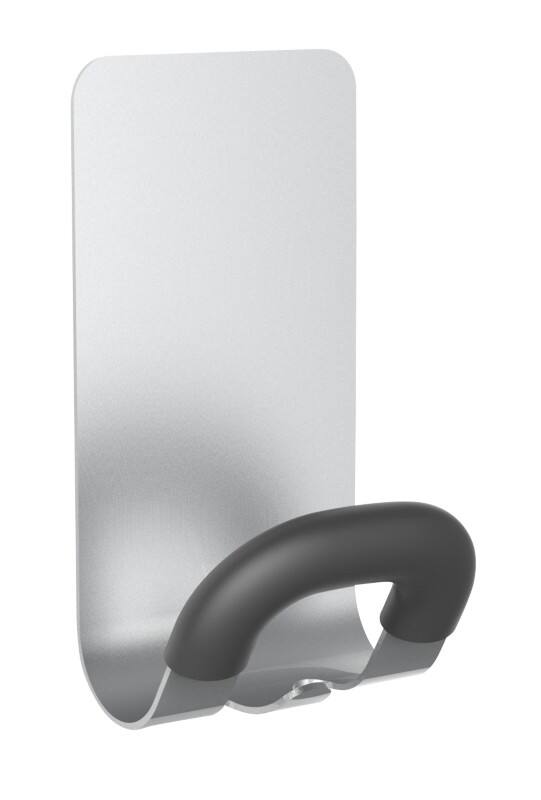 Alba Coat Magnetic Hook Silver, Black