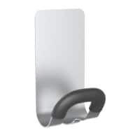 Alba Coat Magnetic Hook Silver, Black