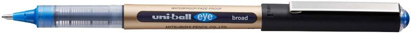 uni-ball eye broad Non-retractable Rollerball Pen  -   Rollerball Blue UB-150-10