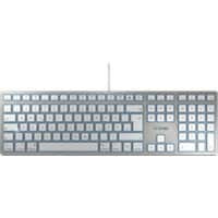 CHERRY KC 6000 Slim For Mac Keyboard USB QWERTY UK English Silver 1.8m