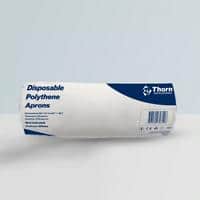 Disposable Apron Blue Polythene Roll of 200
