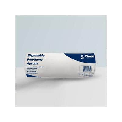 Disposable Apron Blue Polythene Roll of 200