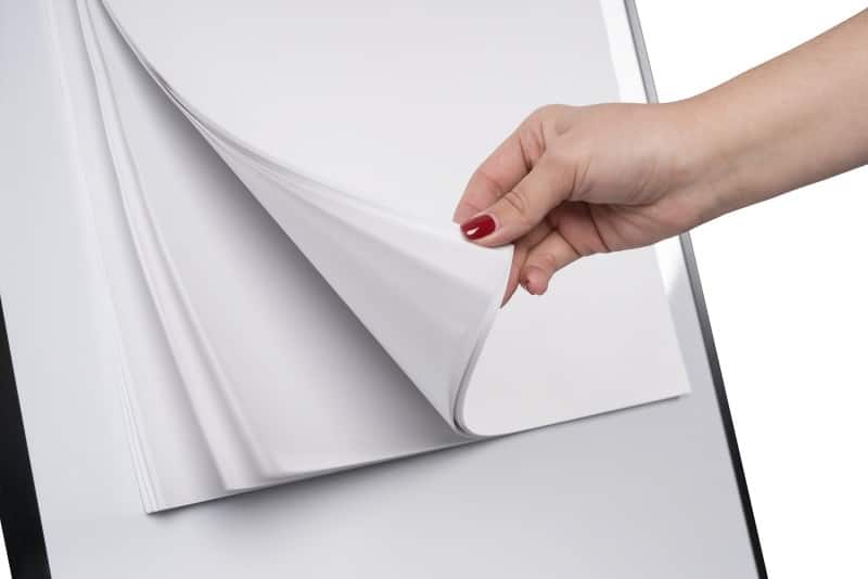 Bi-Office Maya Flipchart Pad Plain 20 55 gsm 20 Sheets