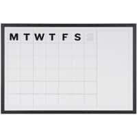 Bi-Office Calendar Magnetic 90 (W) x 60 (H) cm White