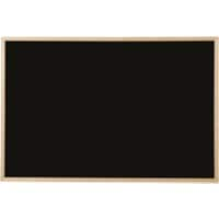 Bi-Office Basic Chalkboard 60 (W) x 1.4 (D) x 45 (H) cm Black