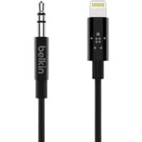 Belkin Audio Cable AV10172BT03-BLK 3.5mm to Lightning Connector 0.9m Black