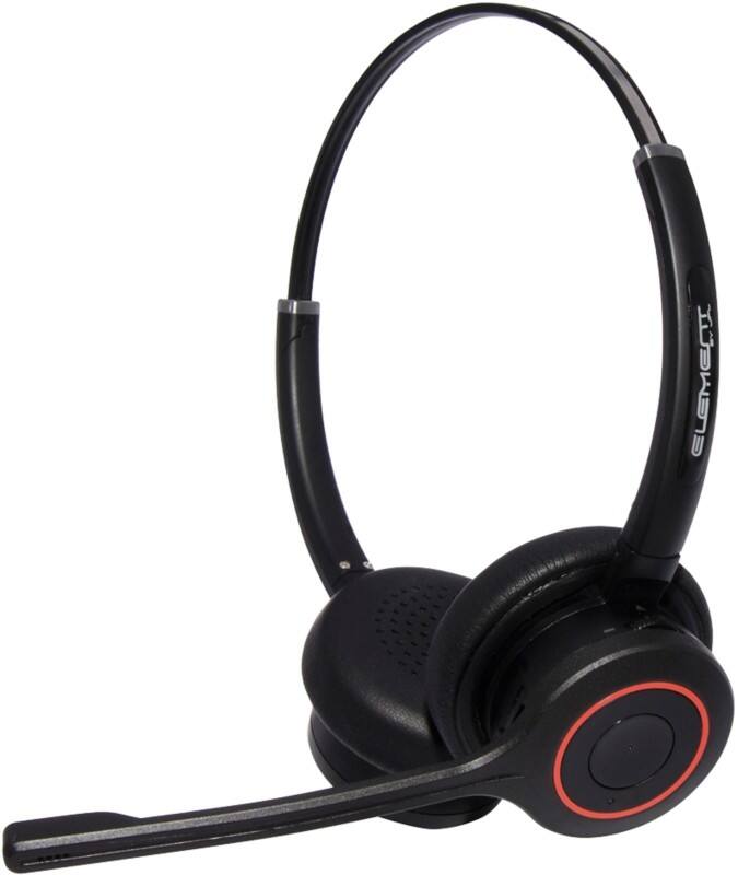 JPL Wireless Headset Over-the-head Bluetooth With Bluetooth Noise Cancelling Microphone Stereo BT-500D Black