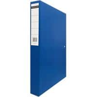 Eastlight Box File 31893DENT A4 Cardboard 4.5 (W) x 26.5 (D) x 37 (H) cm Blue 4.5 cm Pack of 10