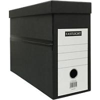 Eastlight Transfer Case 49315DENT Foolscap Cardboard 13.8 (W) x 36 (D) x 26 (H) cm Black 13.8 cm Pack of 2