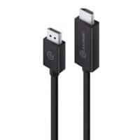 Alogic DisplayPort to HDMI Cable Male to Male Elements Series 2m Black