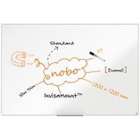 Nobo Impression Pro Whiteboard 1915399 Wall Mounted Magnetic Enamel 180 x 120 cm Slim Frame