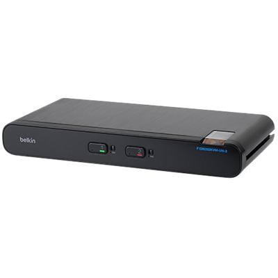 Belkin Universal Secure KVM Switch F1DN202KVM-UN-3 Black