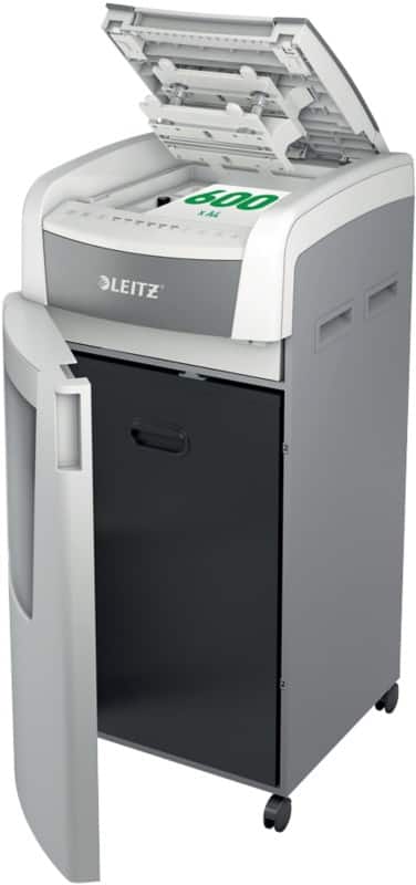 Leitz Auto Feed IQ Autofeed Shredder 660 Sheets Cross Cut Security Level P-4 110 L Office Pro 600 P4