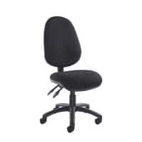 Task Operator Chair Without Arms Vantage 100 Black Seat Without Headrest High Back