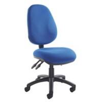Permanent Contact Backrest Task Operator Chair Without Arms Vantage 200 Blue Seat Without Headrest High Back