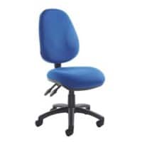 Permanent Contact Backrest Task Operator Chair Without Arms Vantage 100 Blue Seat Without Headrest High Back