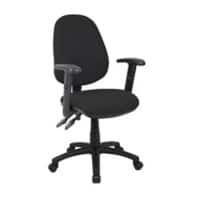 Unbranded Operator Chair Permanent Contact Height-Adjustable Armrest Black 115 kg Vantage 100