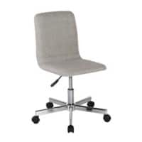 Basic Tilt Task Operator Chair Without Arms Riff Grey Seat Without Headrest Medium Back