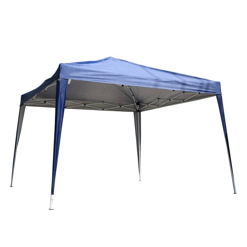 OutSunny Gazebo 3 x 3 x 1.84 m Blue, White