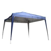 OutSunny Gazebo 3 x 3 x 1.84 m Blue, White
